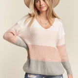 Adora Colorblock Sweater Top