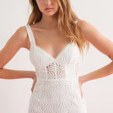 Lace Corset Mini Dress