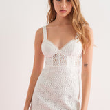 Lace Corset Mini Dress