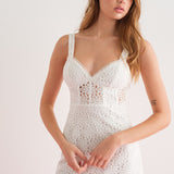 Lace Corset Mini Dress