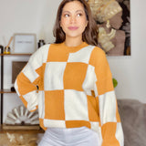 Checker Sweater