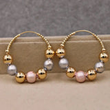 Multicolor Hoop Earrings