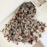 Boho Colorful Printed Scarf