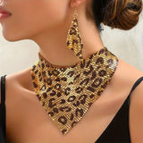 Leopard Charm Jewelry Set