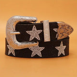 Rhinestone Star Belt