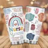 20oz Insulated Stainless Steel Nurse Tumbler