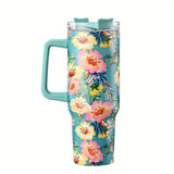 Wide Flower 40oz Tumbler