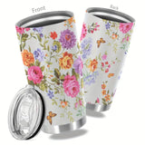 20oz Flower Cup Tumbler