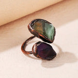 Two Stone Wrap Ring