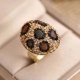 Leopard Print Ring