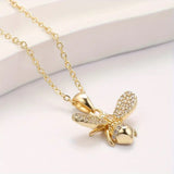 Lady Bee Pendant Necklace