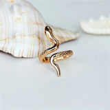 Snake Shape Open Ring