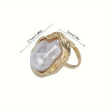 French Irregular Shape Ring