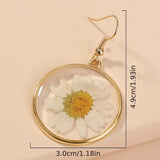 Daisy Dangle Drop Earrings