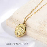 Virgin Mary Pendant Necklace