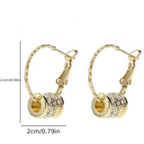 Golden Hoop Earrings