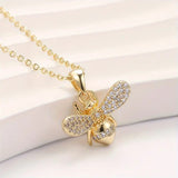 Lady Bee Pendant Necklace