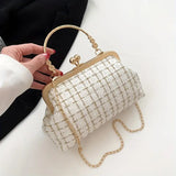 Mini Classic Satchel Bag - White