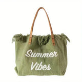 On the Go Summer Bag - Green