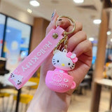 Hello Kitty Cup Keychain