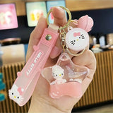 Hello Kitty Star Keychain