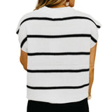 Lexa Striped  Sweater Top