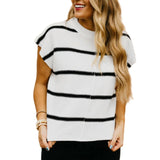 Lexa Striped  Sweater Top