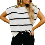 Lexa Striped  Sweater Top