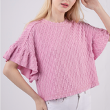 Krista Oversized Top - Orchid