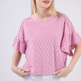 Krista Oversized Top - Orchid