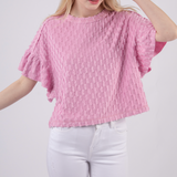 Krista Oversized Top - Orchid