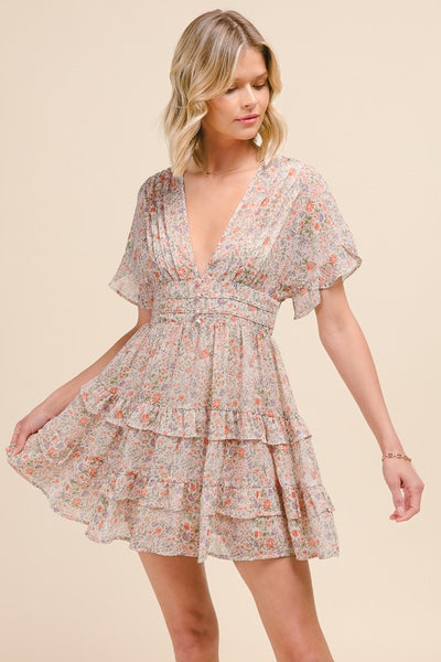 dress sweaters Fhara Flowy Floral Dress – Simply Chrisel