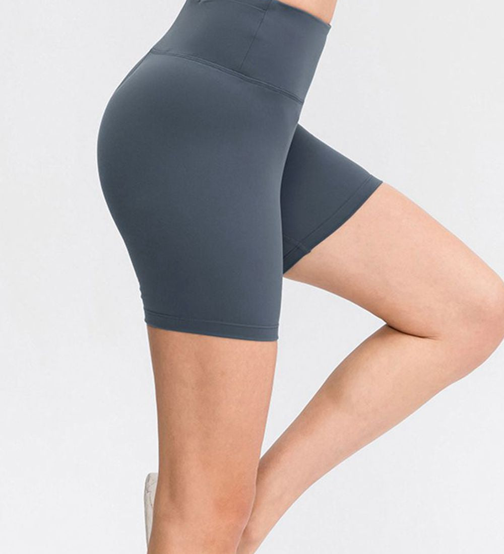 Wide Waistband Sports Shorts