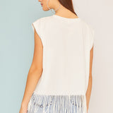 Nashville Hot Fix Bottom Fringe Top