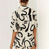 Abstract Print Matching Set