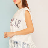 Nashville Hot Fix Bottom Fringe Top