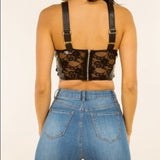 Flower Lace Cami Top