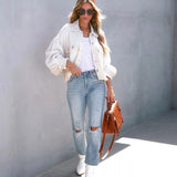 Apricot Patch Oversized Jacket