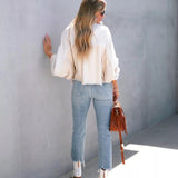 Apricot Patch Oversized Jacket